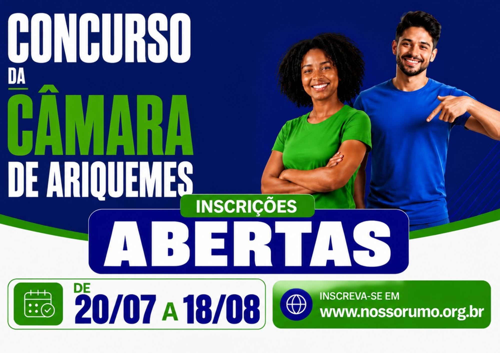 Câmara abre inscrições para concurso público