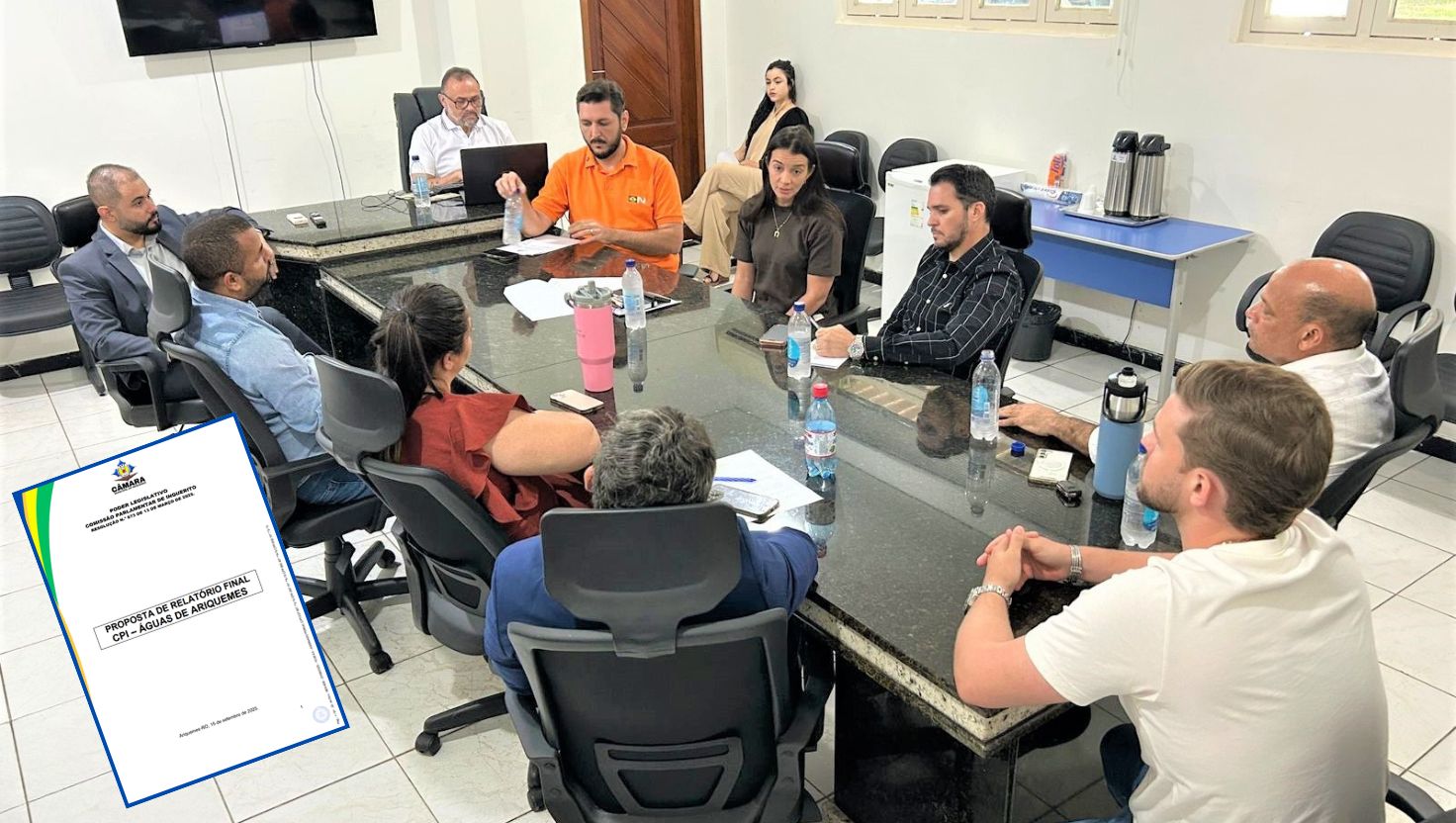 CPI da Águas de Ariquemes apresenta relatório final